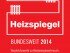 Heizspiegel Bund 2014 Abrechnungsjahr 2013 Quelle: CO2online