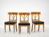 Diese Mahagoni-Stühle (um 1820) stammen aus höfischem Besitz. Nach Aufpolsterung und Restaurierung überzeugen sie nicht nur durch Optik, sondern auch durch Sitzkomfort. Foto: djd/britsch.com