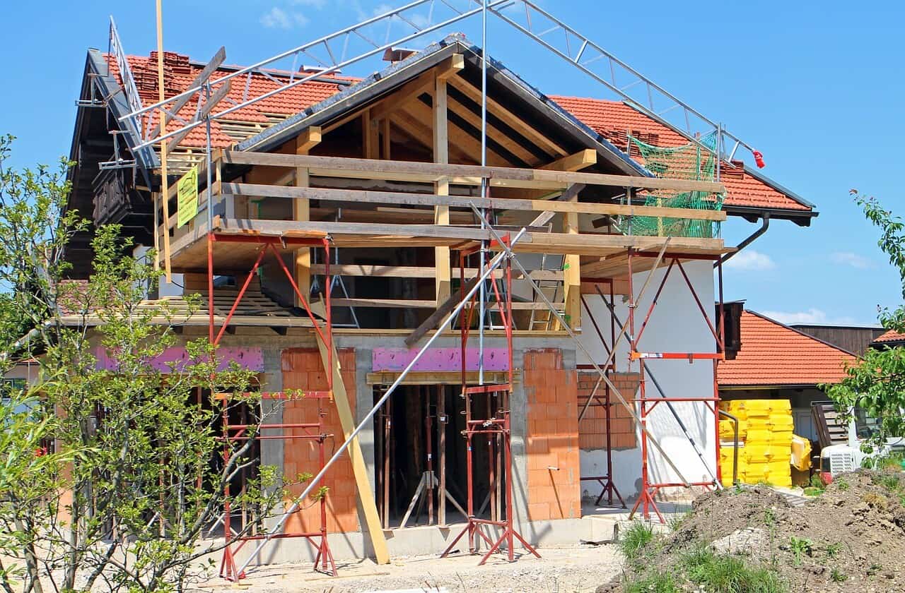 Bautrockner beim Hausbau sind oft notwendig um die Baufeuchte zu entfernen