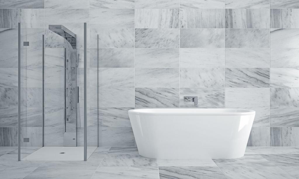 Freistehende Badewanne