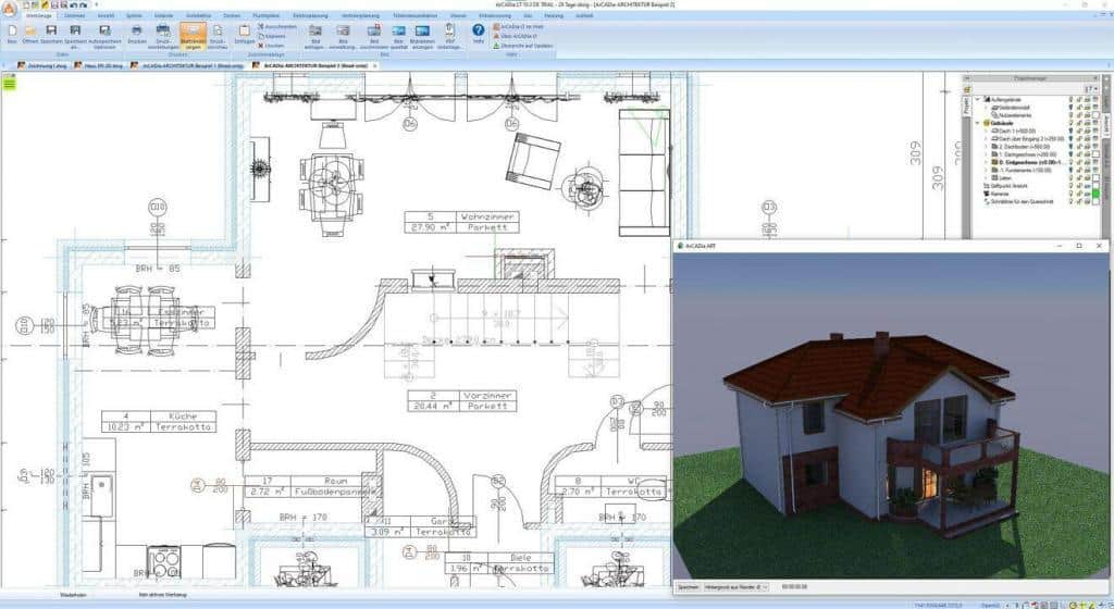 Hausplanung mit ArCADia-soft