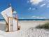 Strandkorb an der Nordsee