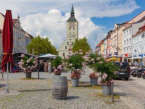 Altes Rathaus am Oberer Platz in Deggendorf