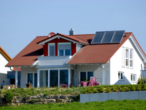Einfamilienhaus mit Solaranlage